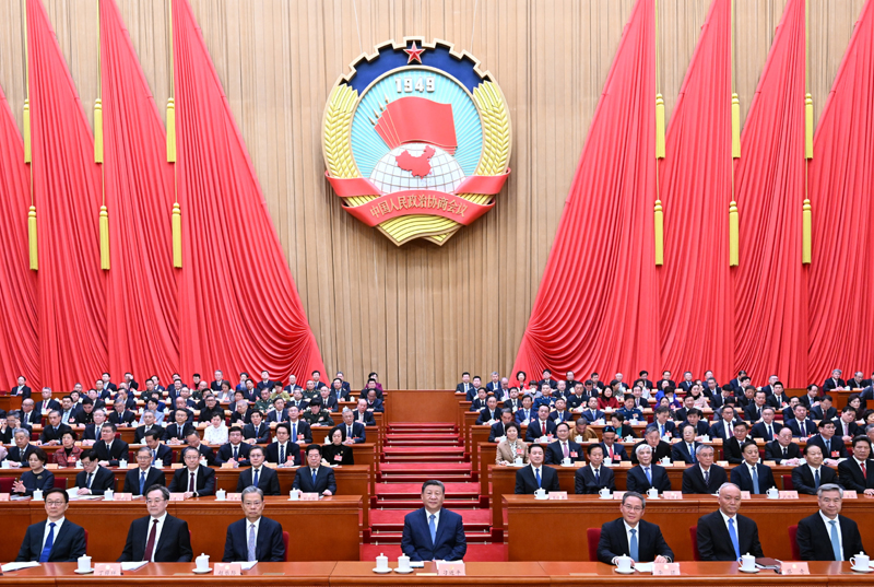 全國(guó)政協(xié)十四屆三次會(huì)議在京開(kāi)幕